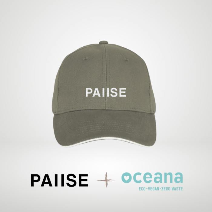 gorra verde pause oekotex